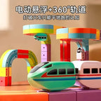 Educational Toys  Latest Assembly Magic Track Train Set Children'S Toys Non-Remote Control Rail Car Gift Box