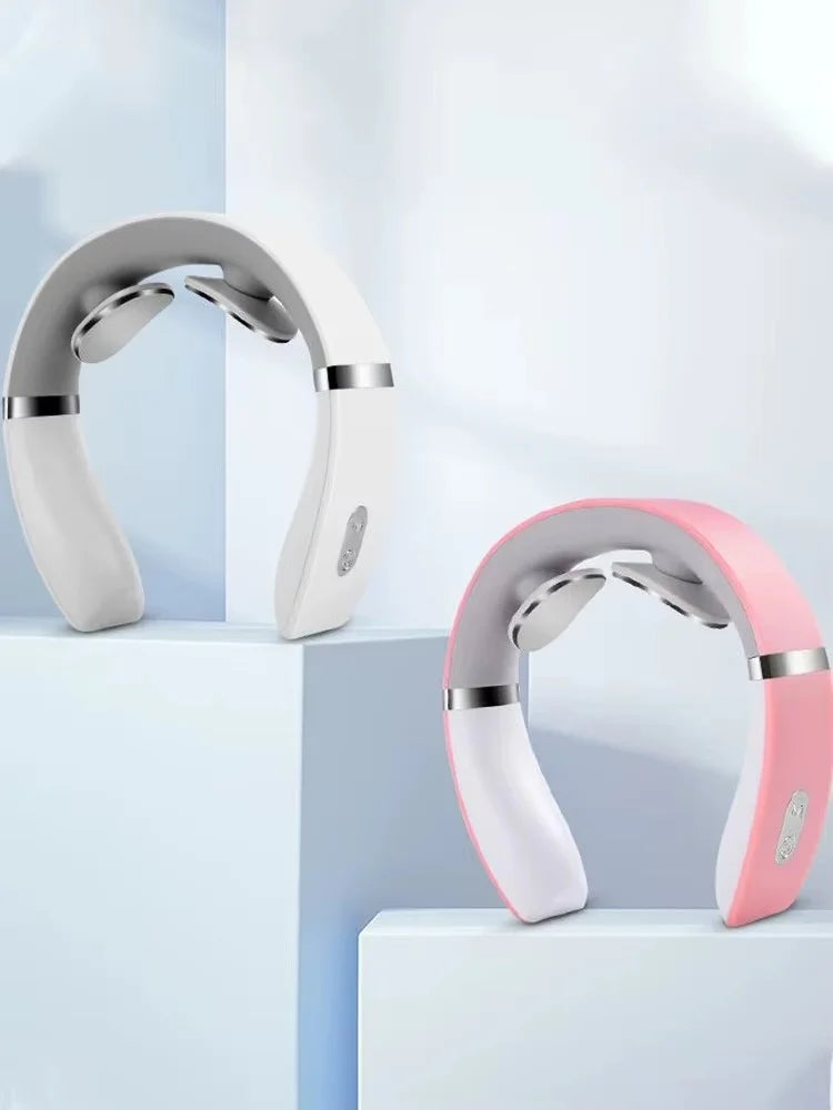 Portable Neck Massager with Heat & Deep Relax Mode