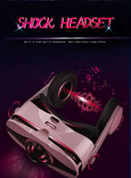 Shinecon Virtual Reality VR Glasses 3D Headset Viar Device Smart Helmet Lenses Goggle For Mobile Phone Cell Smartphone Headphone