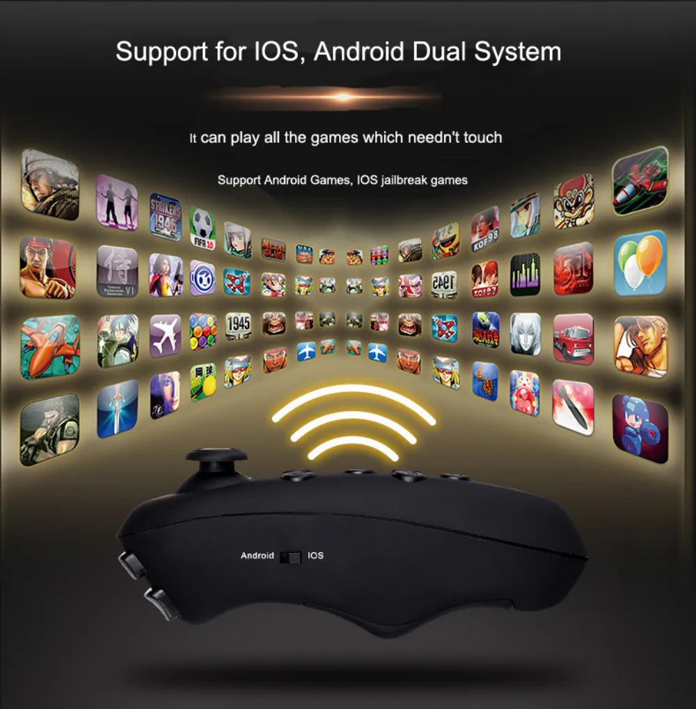 Shinecon Virtual Reality VR Glasses 3D Headset Viar Device Smart Helmet Lenses Goggle For Mobile Phone Cell Smartphone Headphone