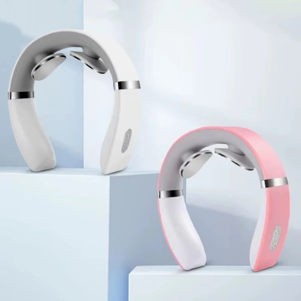Portable Neck Massager with Heat & Deep Relax Mode