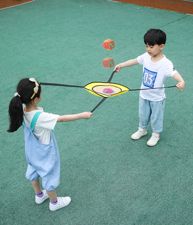 Sensory Play Toys for Children Two-Player Interactive Toss and Catch Ball Game Outdoor Fun and Sports Entertainment Jeux Enfant
