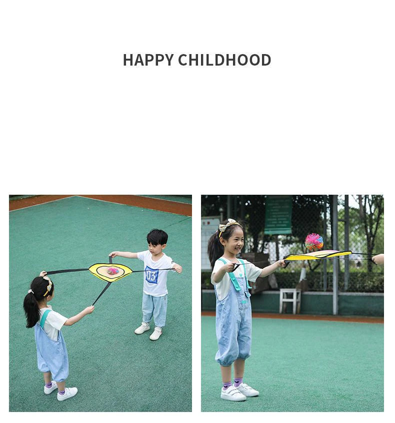 Sensory Play Toys for Children Two-Player Interactive Toss and Catch Ball Game Outdoor Fun and Sports Entertainment Jeux Enfant