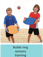 Outdoor Ball-catching Toys for Children Adults, Interactive and Cooperative Games, Elastic Disc Sports Toys Parent-child Parties