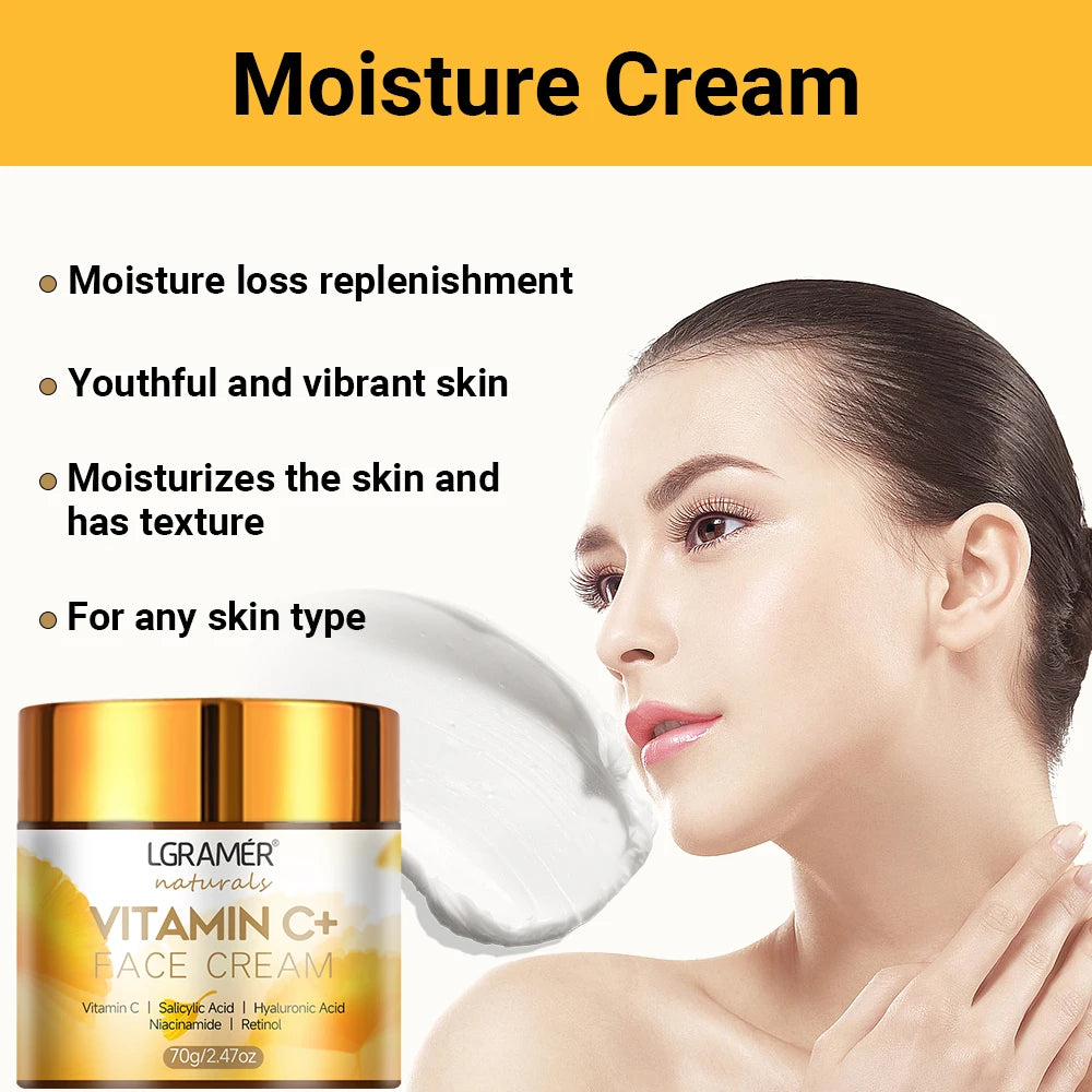 Vitamin C Retinol Face Cream – Whitening & Repair UAE