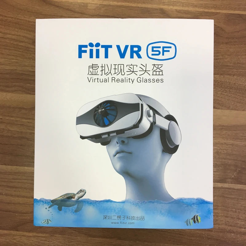 Shinecon Virtual Reality VR Glasses 3D Headset Viar Device Smart Helmet Lenses Goggle For Mobile Phone Cell Smartphone Headphone