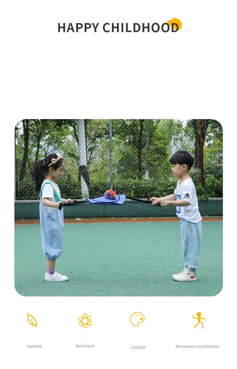 Sensory Play Toys for Children Two-Player Interactive Toss and Catch Ball Game Outdoor Fun and Sports Entertainment Jeux Enfant