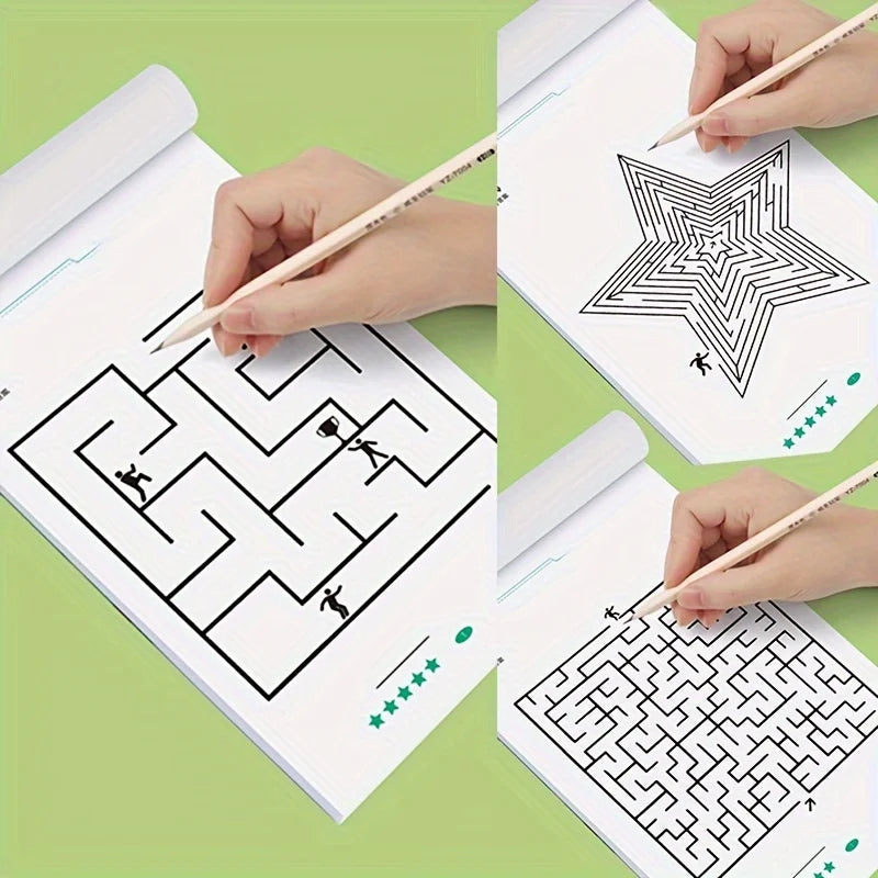 Educational toys for children, maze game books, concentration training exercises, Christmas gifts