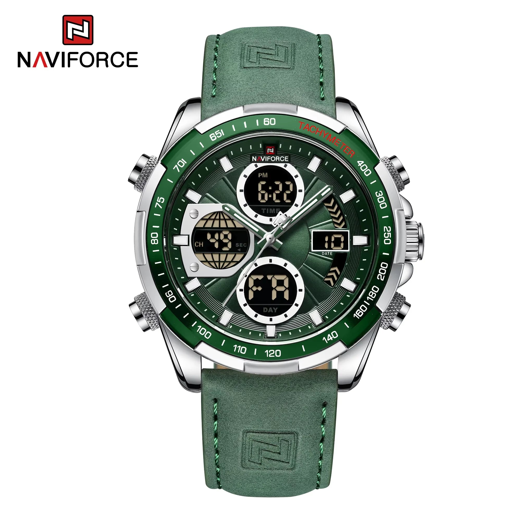 NAVIFORCE Fashion Military Watches for Men Luxury Original Sports Chronograph Watch Waterproof Quartz Clock Digital WristWatch