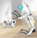 Teeggi Electric RC Intelligent Robot Dog Multifunction RC Mechanical Dog with turret Educational Toy Bionic Smart Robot Toy Gift