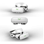 Shinecon Virtual Reality VR Glasses 3D Headset Viar Device Smart Helmet Lenses Goggle For Mobile Phone Cell Smartphone Headphone