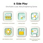 Montessori Educational Toys Sensory Busyness Board Baby Practice Skills Drawer Cube Fidget male And Female Educational Toys