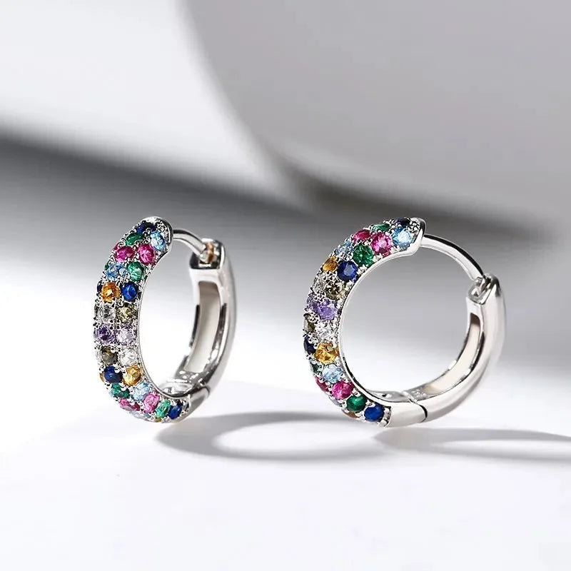 Mini Hoop Earrings Set for Women