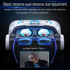 Shinecon Virtual Reality VR Glasses 3D Headset Viar Device Smart Helmet Lenses Goggle For Mobile Phone Cell Smartphone Headphone