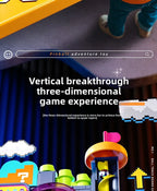 Educational Montessori Toys Multilayer Track Adventure Game Rail Rolling Ball Model Interactive Brain Kids Christmas gift