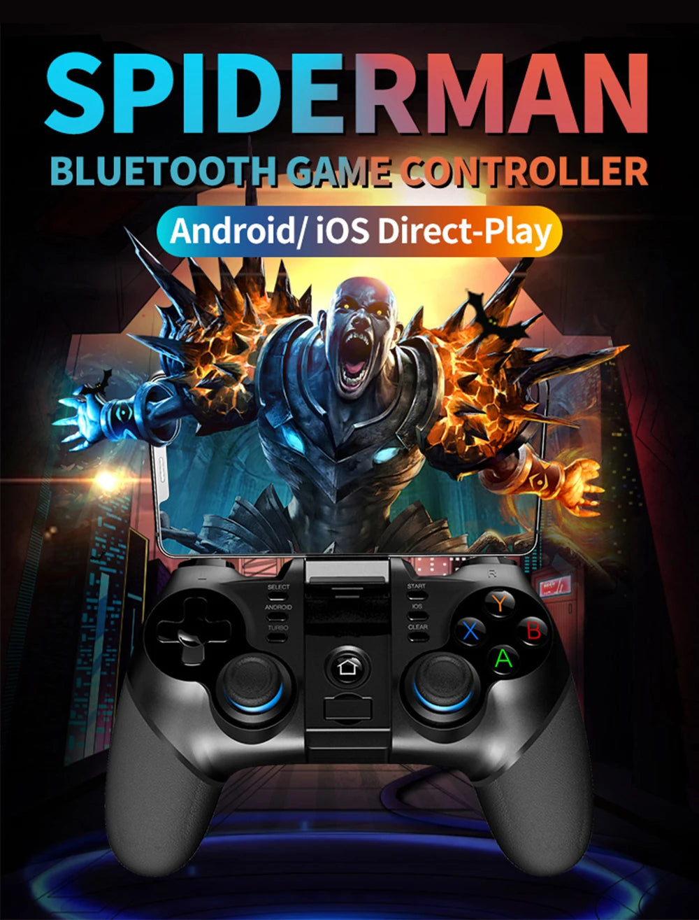 Shinecon Virtual Reality VR Glasses 3D Headset Viar Device Smart Helmet Lenses Goggle For Mobile Phone Cell Smartphone Headphone