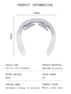 Portable Neck Massager with Heat & Deep Relax Mode