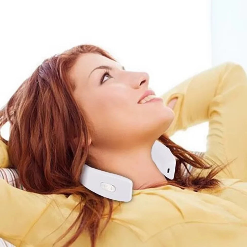 Portable Neck Massager with Heat & Deep Relax Mode