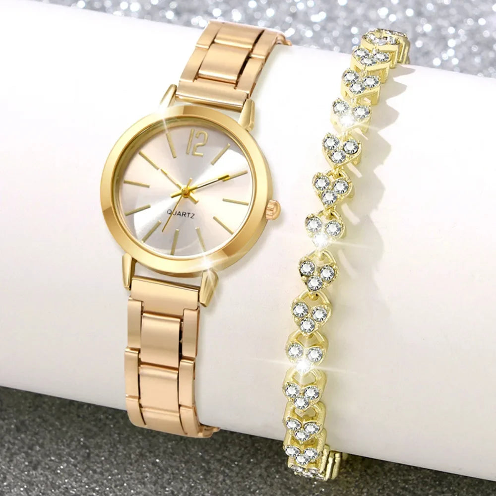 MOONBIFFY Women’s Quartz Watch – Stylish Daily Wear Gift