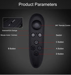 Shinecon Virtual Reality VR Glasses 3D Headset Viar Device Smart Helmet Lenses Goggle For Mobile Phone Cell Smartphone Headphone