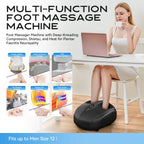 Premium Electric Shiatsu Foot Massager with Heat & Compression – UAE