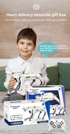 Teeggi Electric RC Intelligent Robot Dog Multifunction RC Mechanical Dog with turret Educational Toy Bionic Smart Robot Toy Gift